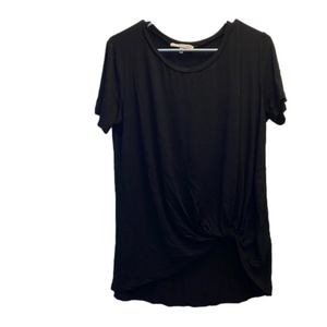 Emma’s Closet Black Flowy Oversized Blouse Size Small